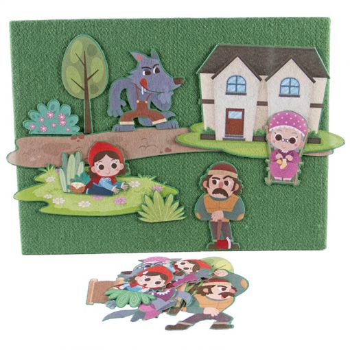 Felt Theme - Stories A2 - Little Red Riding Hood