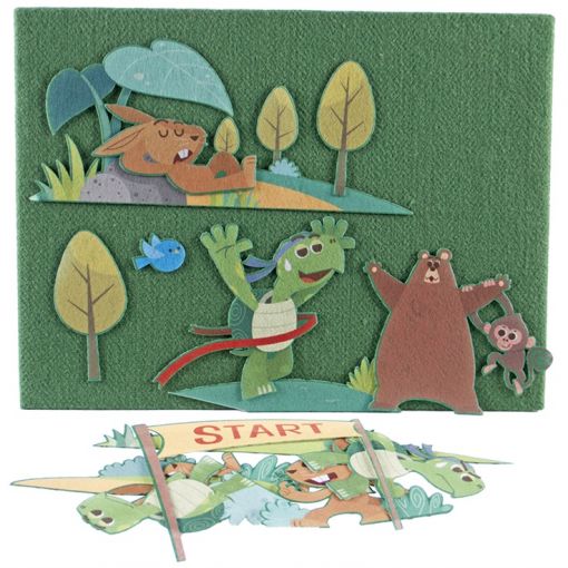 Felt Theme - Stories A2 - The Tortoise and the Hare