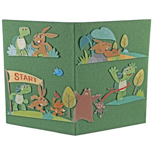 Felt Theme - Stories A2 - The Tortoise and the Hare