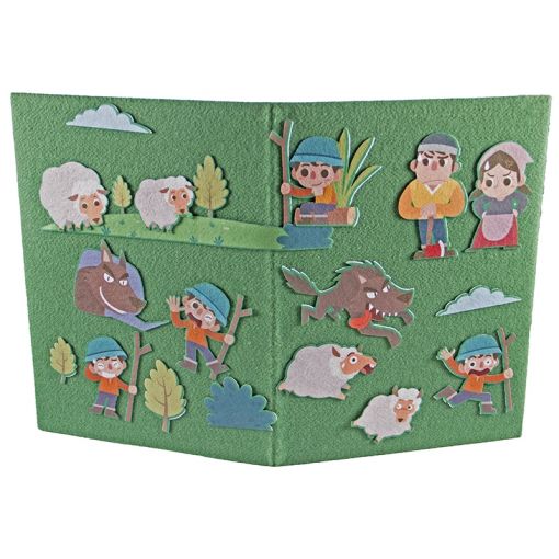 Felt Theme - Stories A2 - The Boy Who Cried Wolf