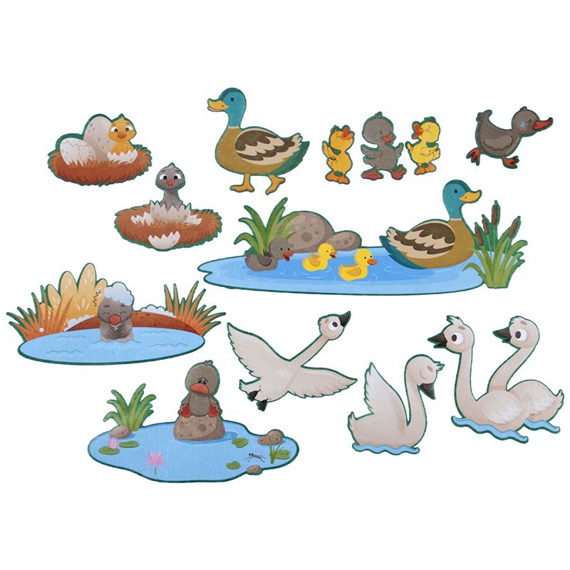 Felt Theme - Stories A2 - The Ugly Duckling