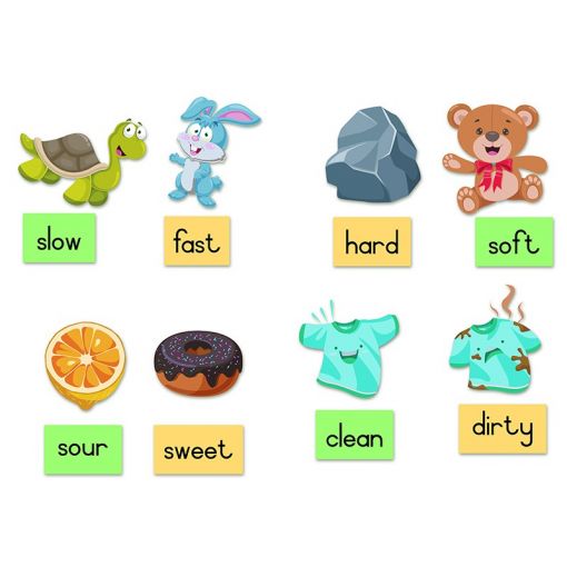 Felt Theme - Opposites - Pictures (20pc) - Captions (20pc)