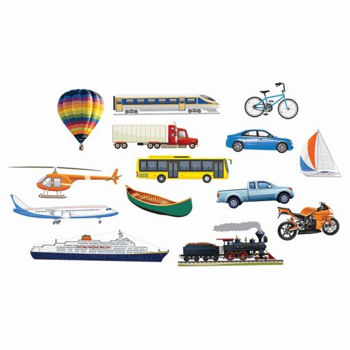 Felt Theme - Transport (14pc)
