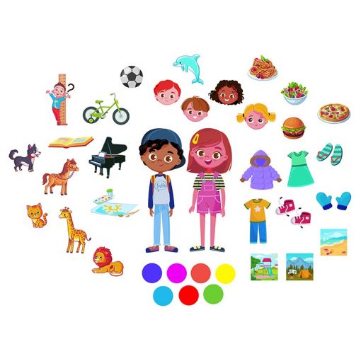 Felt Theme - About Me (38pc)