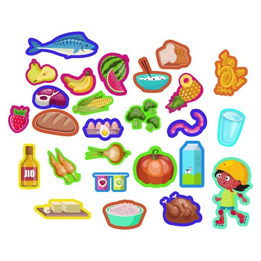 Felt Theme - Healthy Eating (26pc)