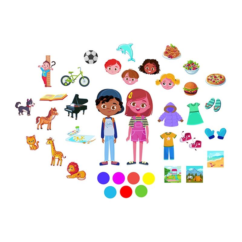 Felt Theme - About Me (38pc)