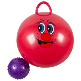 Hopping Ball 55cm (Round) & Spike Ball