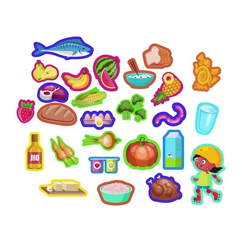 Felt Theme - Healthy Eating (26pc)