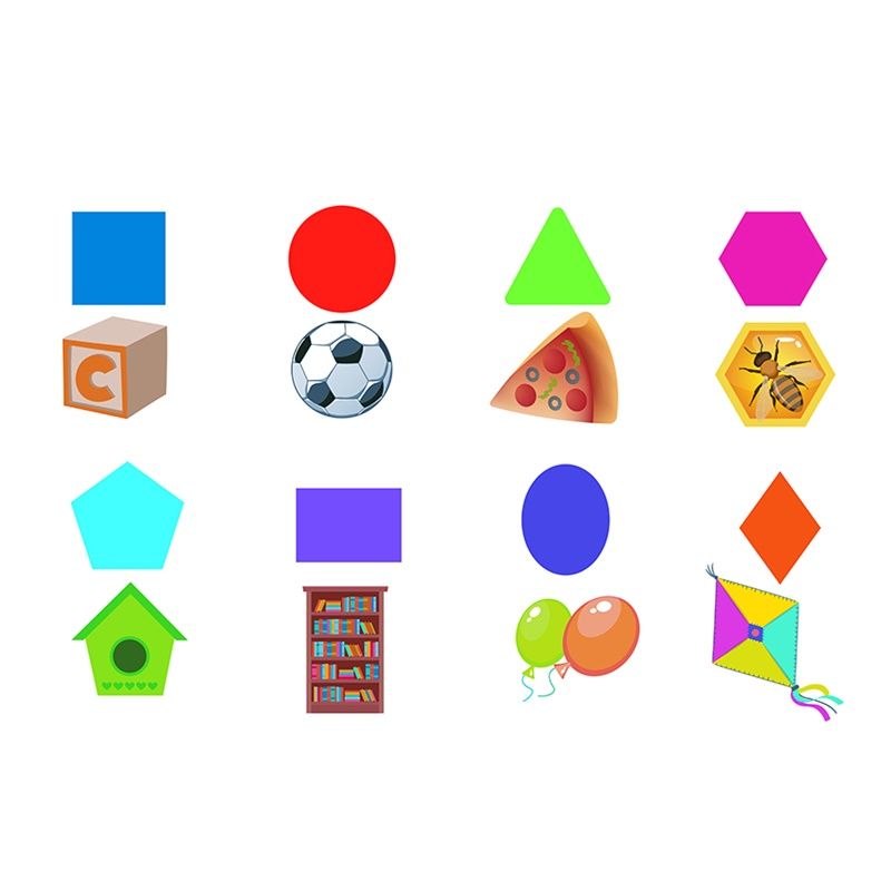 Felt Theme - Shapes (16pc)