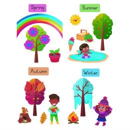 Felt Theme - Seasons -...