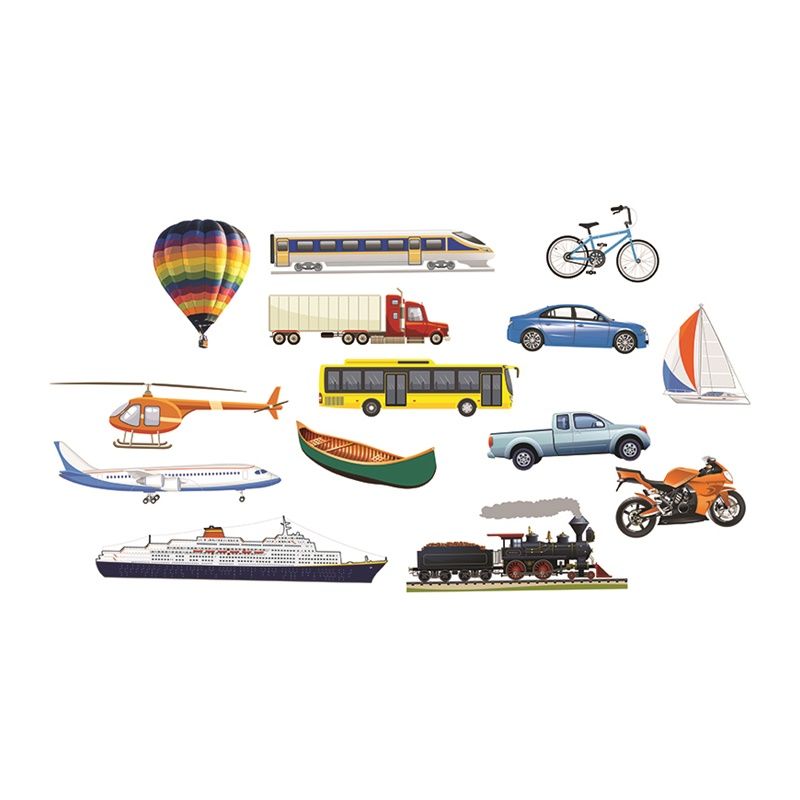 Felt Theme - Transport (14pc)