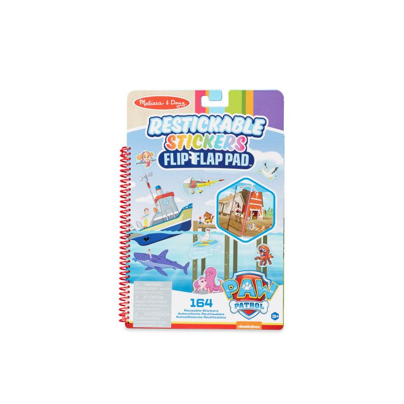 Paw Patrol Restickable Stickers - Adventure Bay