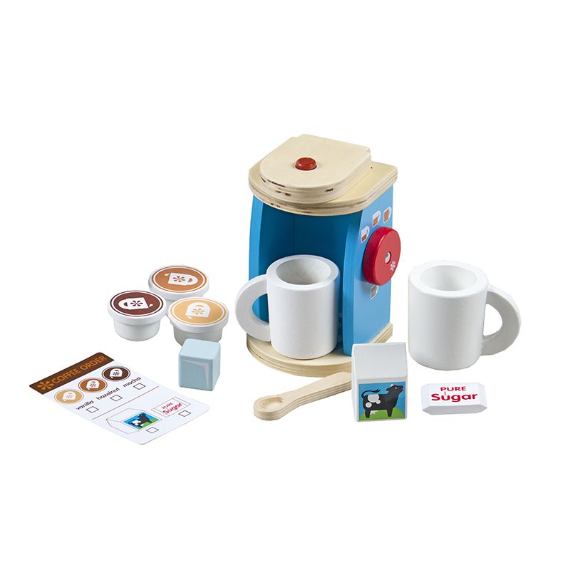 Wooden Brew & Serve Coffee Set