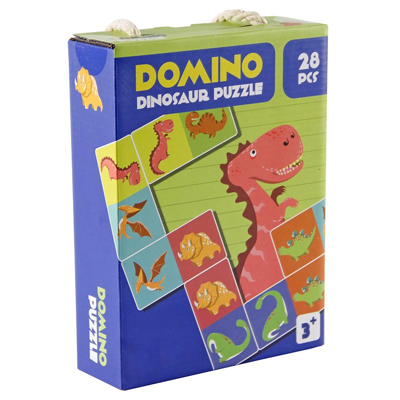 Dominoes Puzzle - Dinosaur