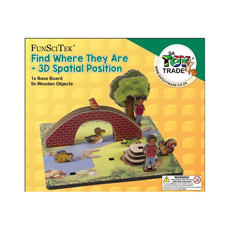 FunSciTek - Find Where are They - 3D Spatial Positions