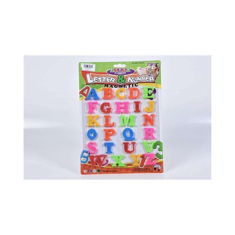 Magnetic Plastic Letters - Uppercase