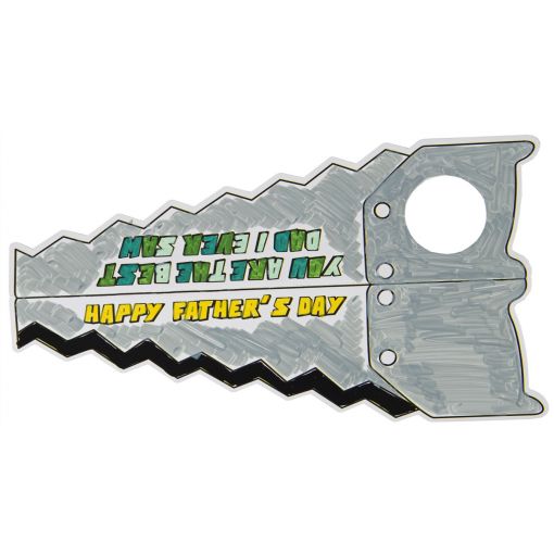 Father's Day Kit 2 - Colour In Card - Saw - English