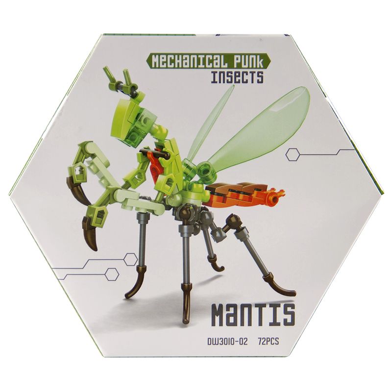 Basic Blocks - Mini Building Set - Assorted Flexi Joints Insects