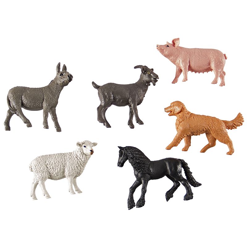 Farm Animals - Medium (6pc)