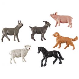 Farm Animals - Medium (6pc)