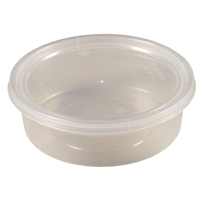 Bucket / Tub with Lid (250ml) - 120mm