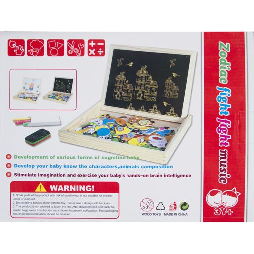 Wooden - Magnetic Picture Story Easel (Assorted Designs)