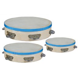 Wooden Tambourines - Head -...