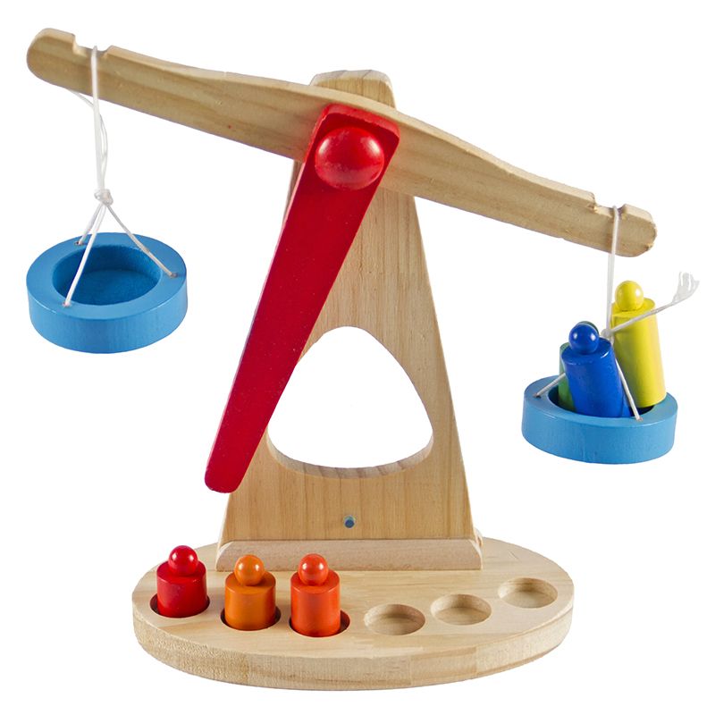 My First Balance Scale - Wood