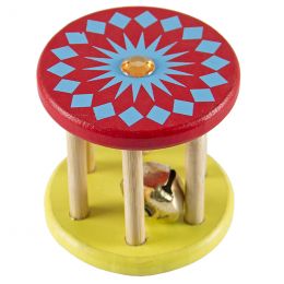 Wooden Cage Bell - Assorted