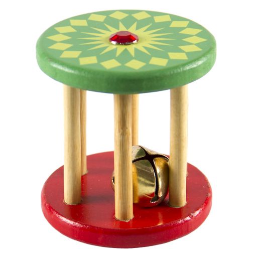 Wooden Cage Bell - Assorted