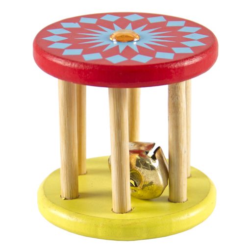 Wooden Cage Bell - Assorted