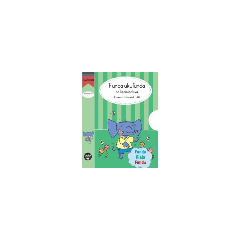 Funda ukufunda(isiXhosa3) UTippie: Iseti yebhokisi 10