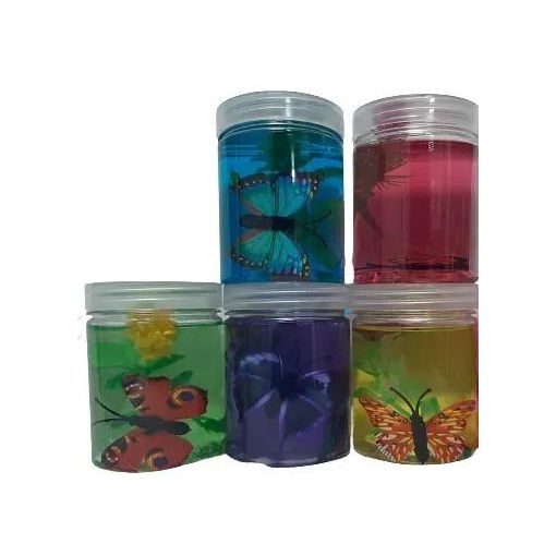 Slime with Butterfly - Assorted Colours & Designs - BOMdonotQuote -
