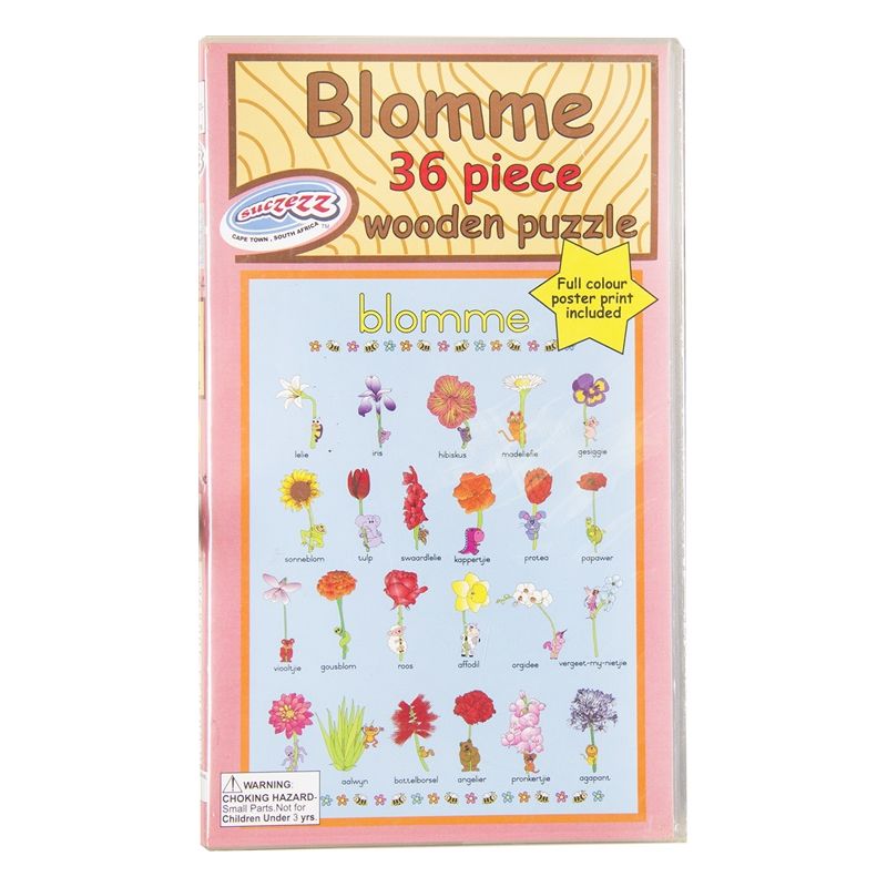 PZ SZ Wood 36pc - Blomme (AFR)