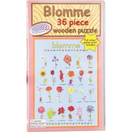 PZ SZ Wood 36pc - Blomme (AFR)