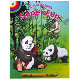 Colouring Book - Super Fun (80pg)