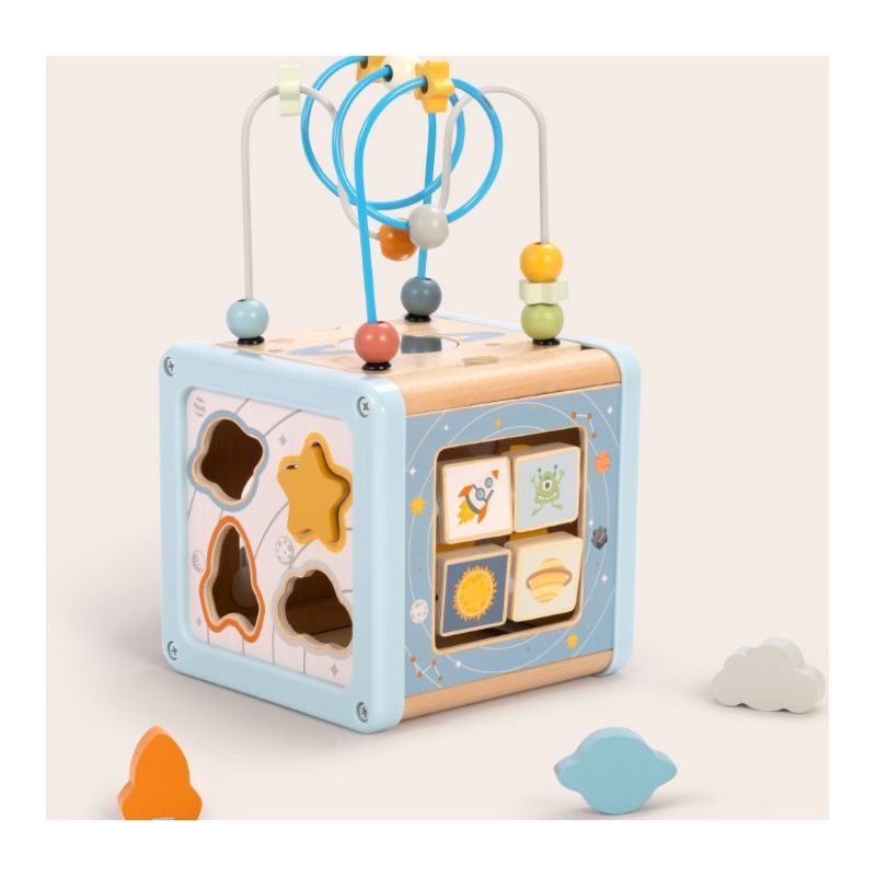 Wire Double Bead Maze Assorted