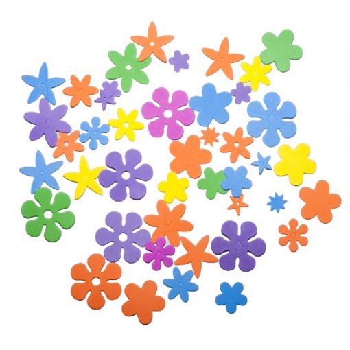 Stickers Foam - Flowers (7g)