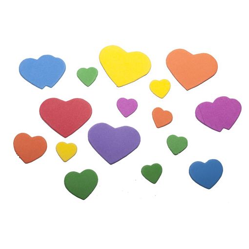 Stickers Foam - Hearts (7g)