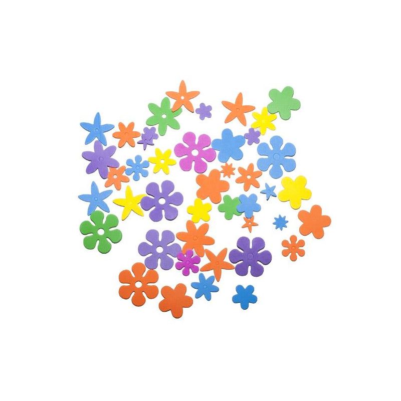 Stickers Foam - Flowers (7g)