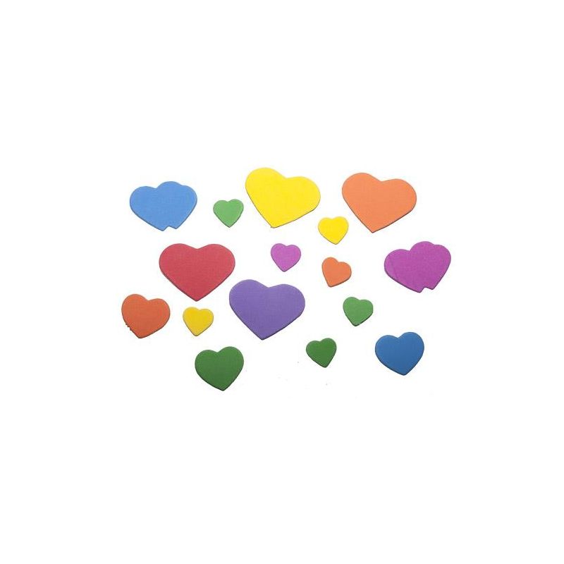 Stickers Foam - Hearts (7g)