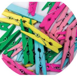 Pegs - Wood Coloured...