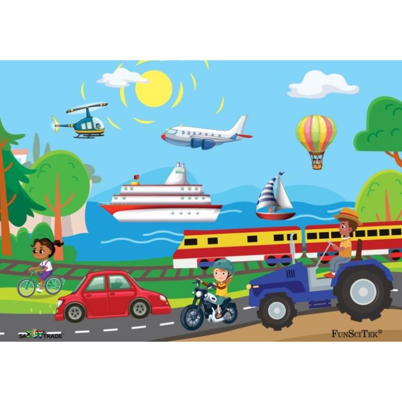 PZ Wood Frame - A4 24pc - Transport (BB)