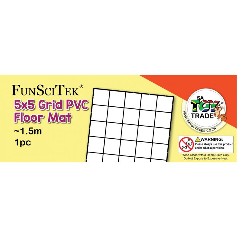 Coding & Robotics - Foundation Phase - 5x5 Grid - Floor Mat