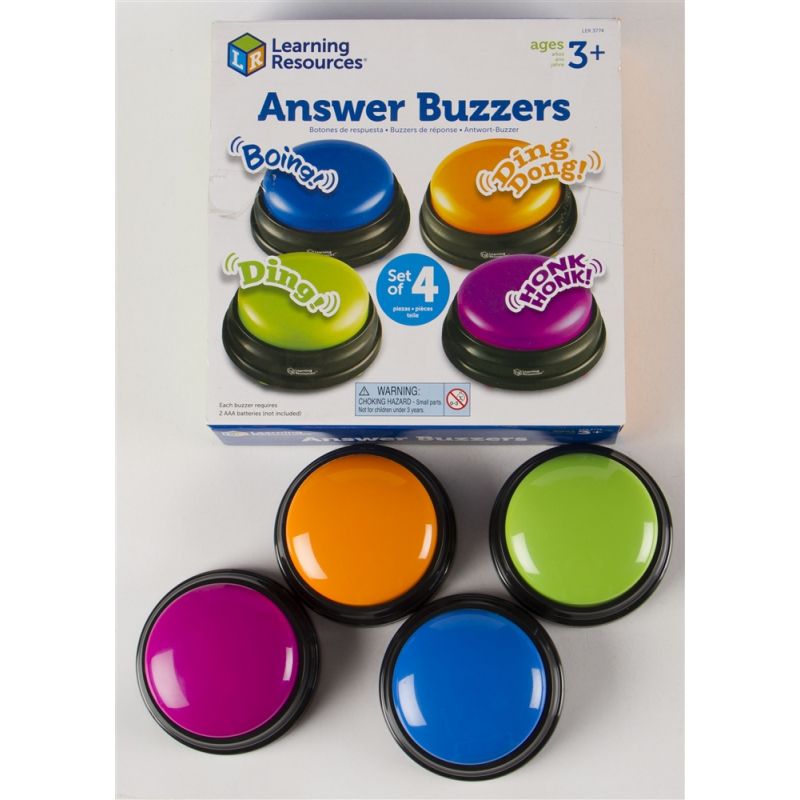 Answer Buzzers (Set of 4)