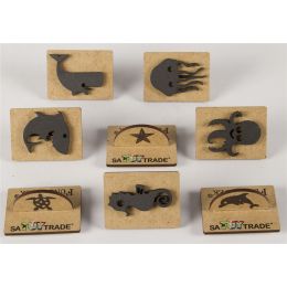 Stamp (Sponge) - Sea (8pc)