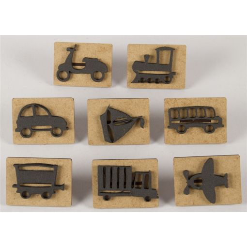 Stamp (Sponge) - Transport (8pc)