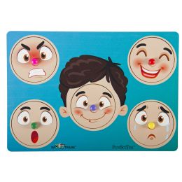 Knob Puzzle A4 - Emotions...
