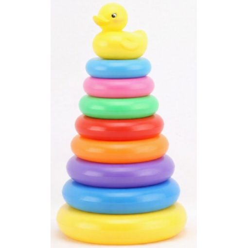 Stacking Rings (7/8pc) With Bear/Duck(Assorted)