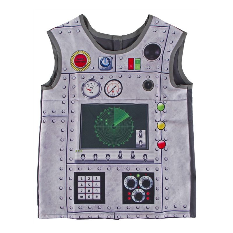 Fantasy Clothes - Robot Printed Top (L) 6-7 years